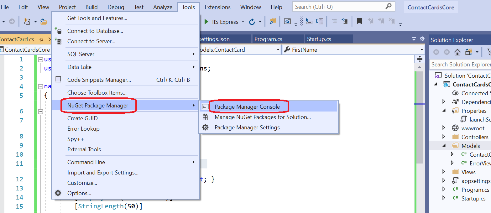 Nuget Package Manager