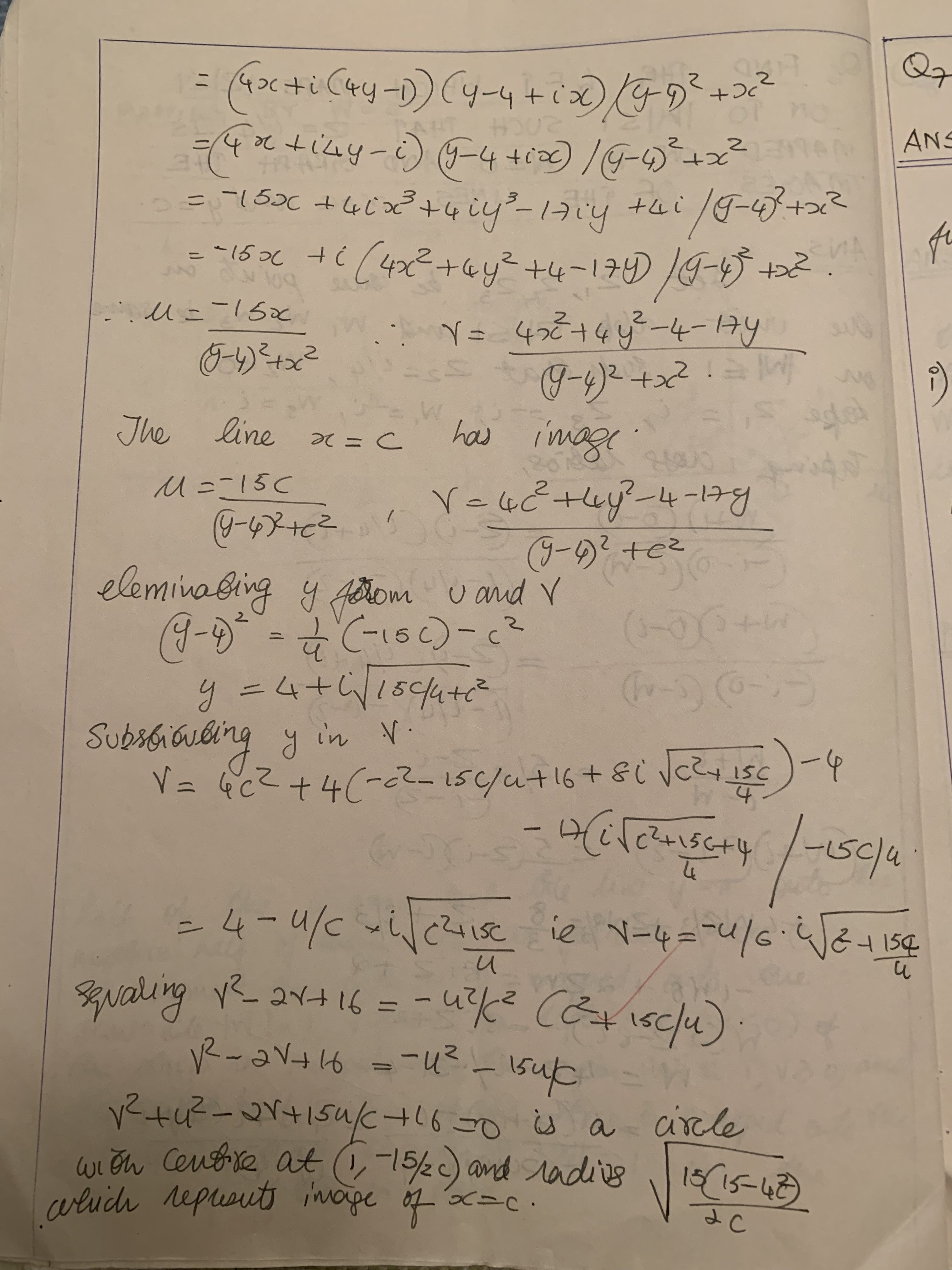 Finding Linear Fractional Transformation